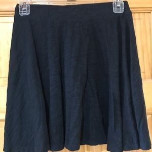 SO medium black skater skirt